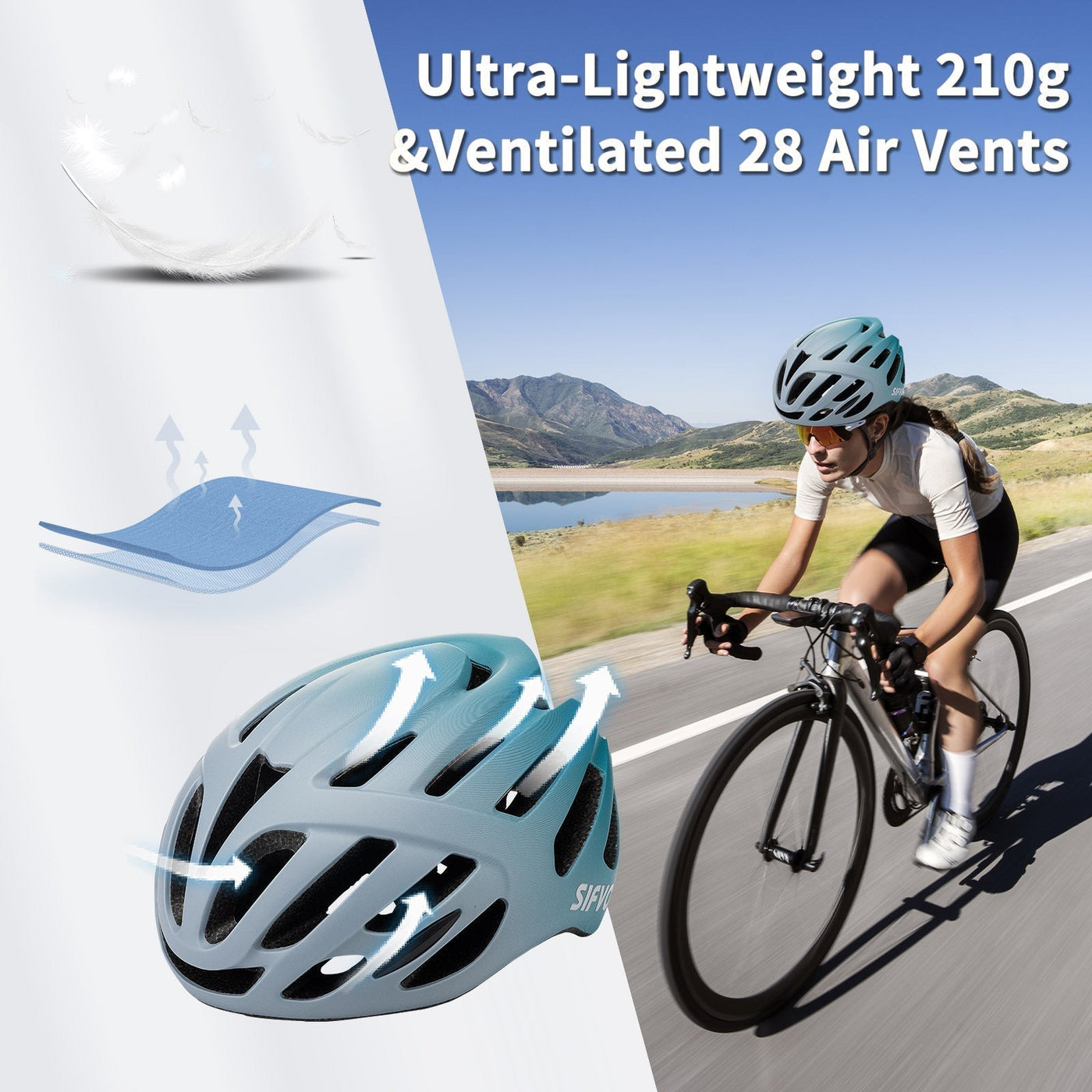 Sifvo - Professioneller Fahrradhelm